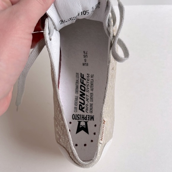 Mephisto | silver sneakers - Picture 7 of 9